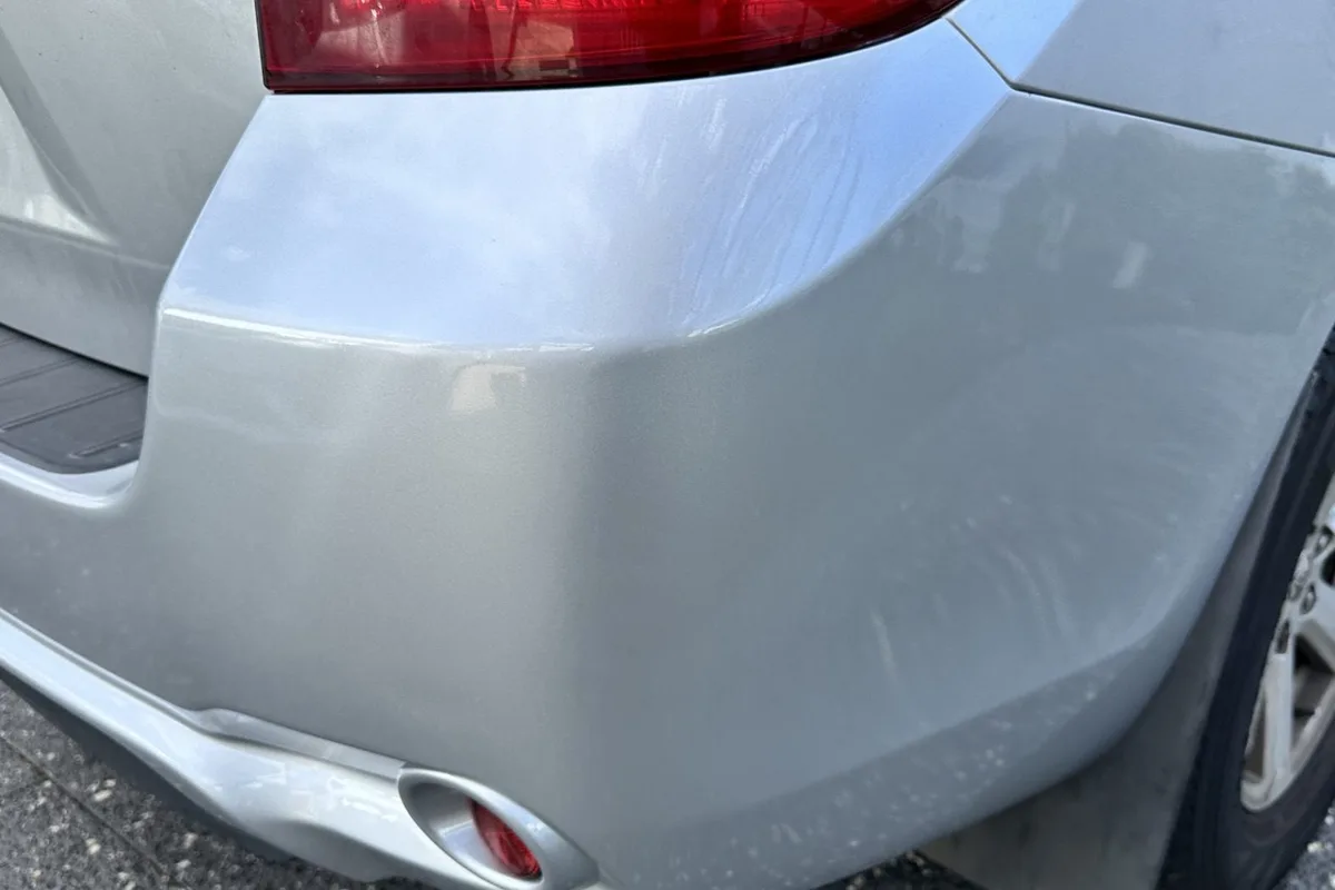 Professional car repair result - Prado Rear Bumper Scuff Repair after expert repair by Melbourne Scratch Repairs