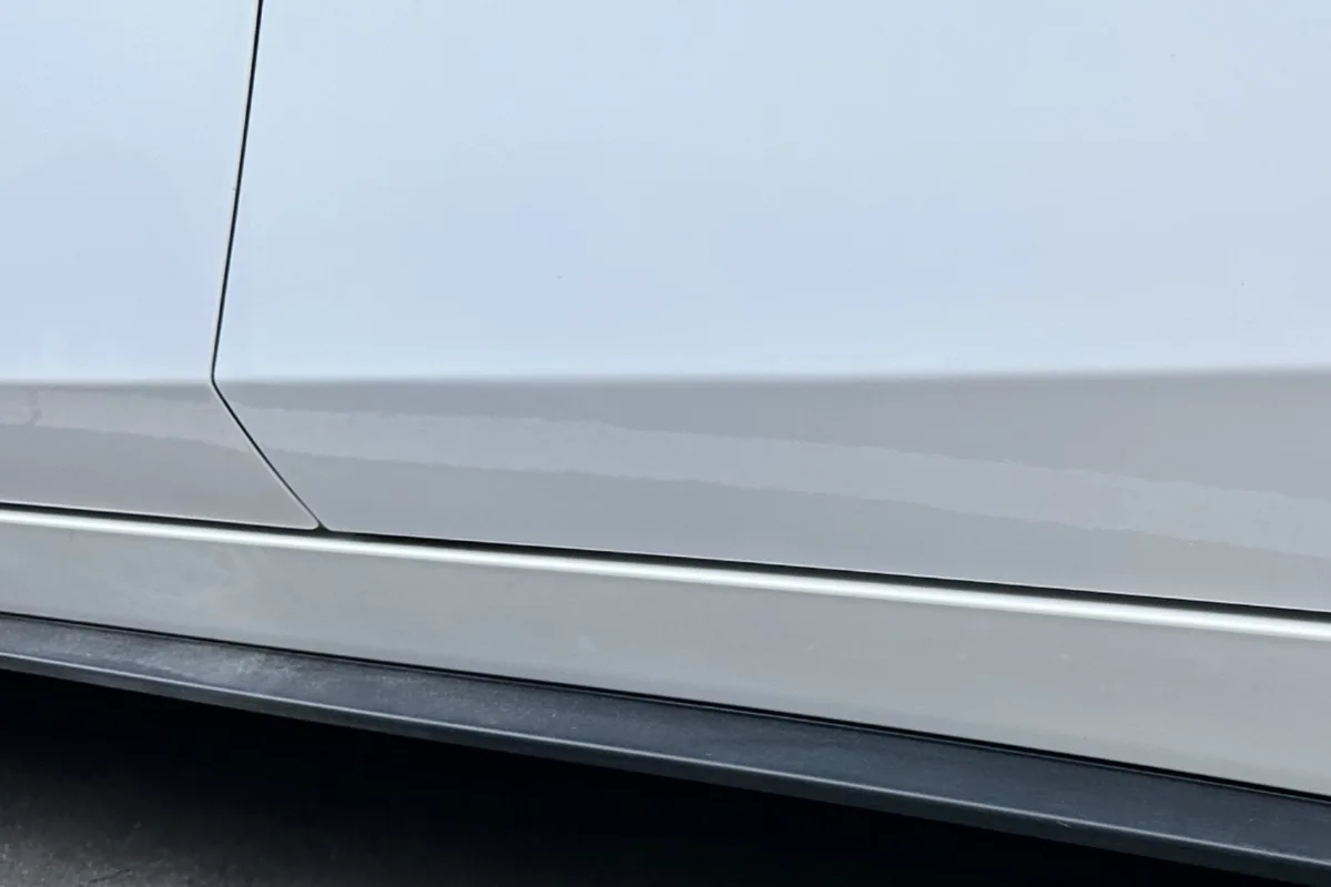 Professional car repair result - Door Crease Dent Repair after expert repair by Melbourne Scratch Repairs