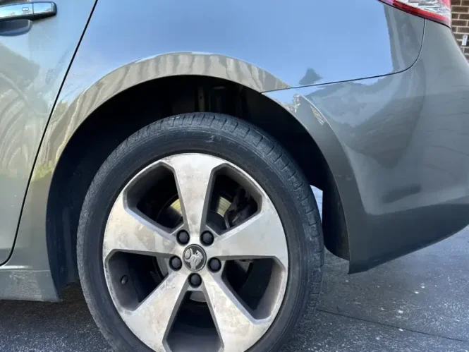 Professional car repair result - Deep Scratch Repair - Side Panel after expert repair by Melbourne Scratch Repairs