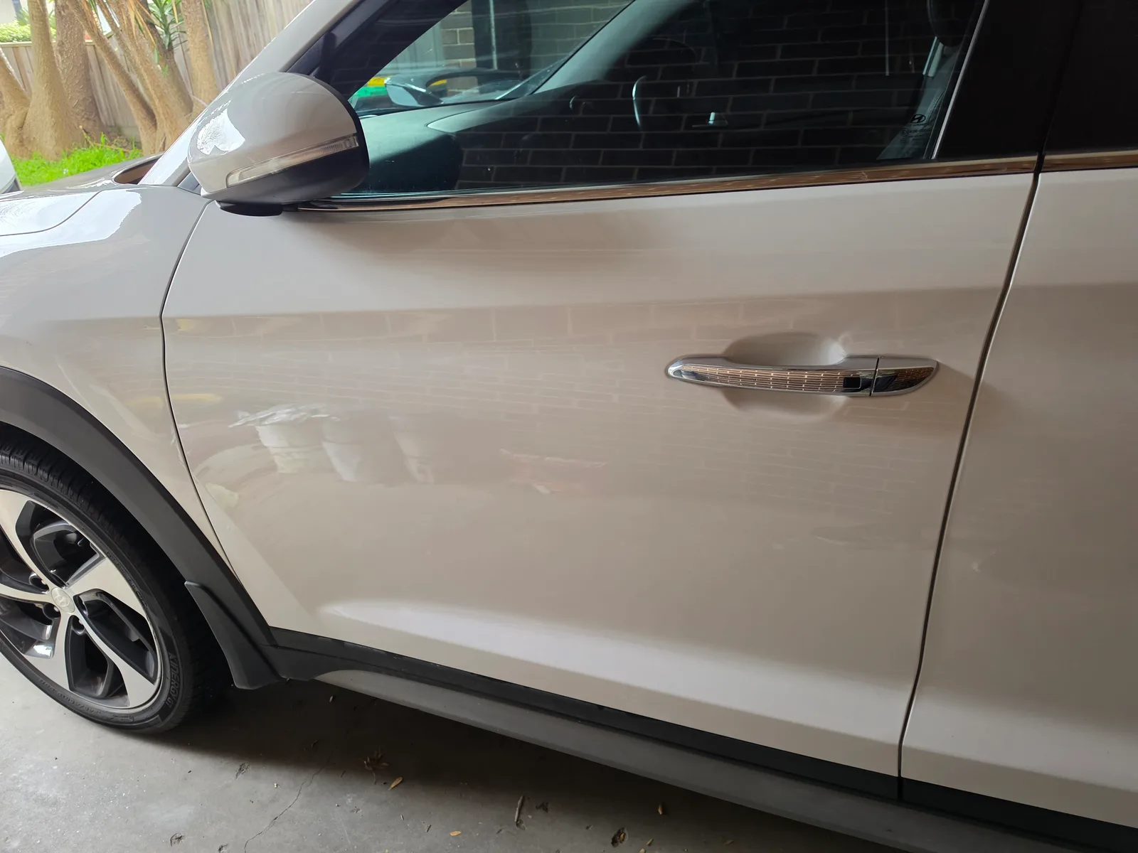 Professional car repair result - Keyed Door Repair — Tucson, Epping after expert repair by Melbourne Scratch Repairs